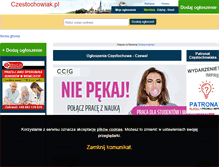 Tablet Screenshot of czestochowiak.pl